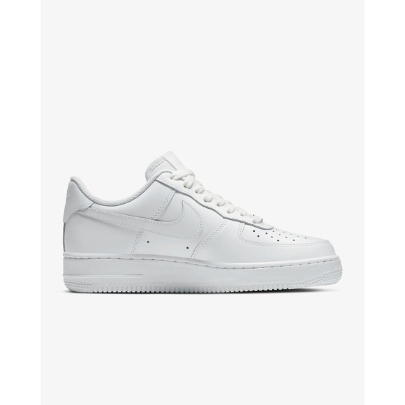 Nike Air Force 1 Low Triple White DD8959-100 Women’s Size 10.5 - Picture 3 of 6